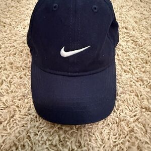 Nike Dark Blue Cap with White Logo